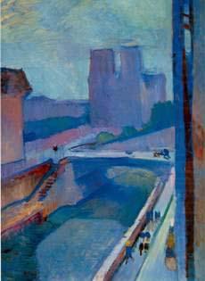 A Glimpse of Notre Dame in the Late Afternoon, Henri Matisse